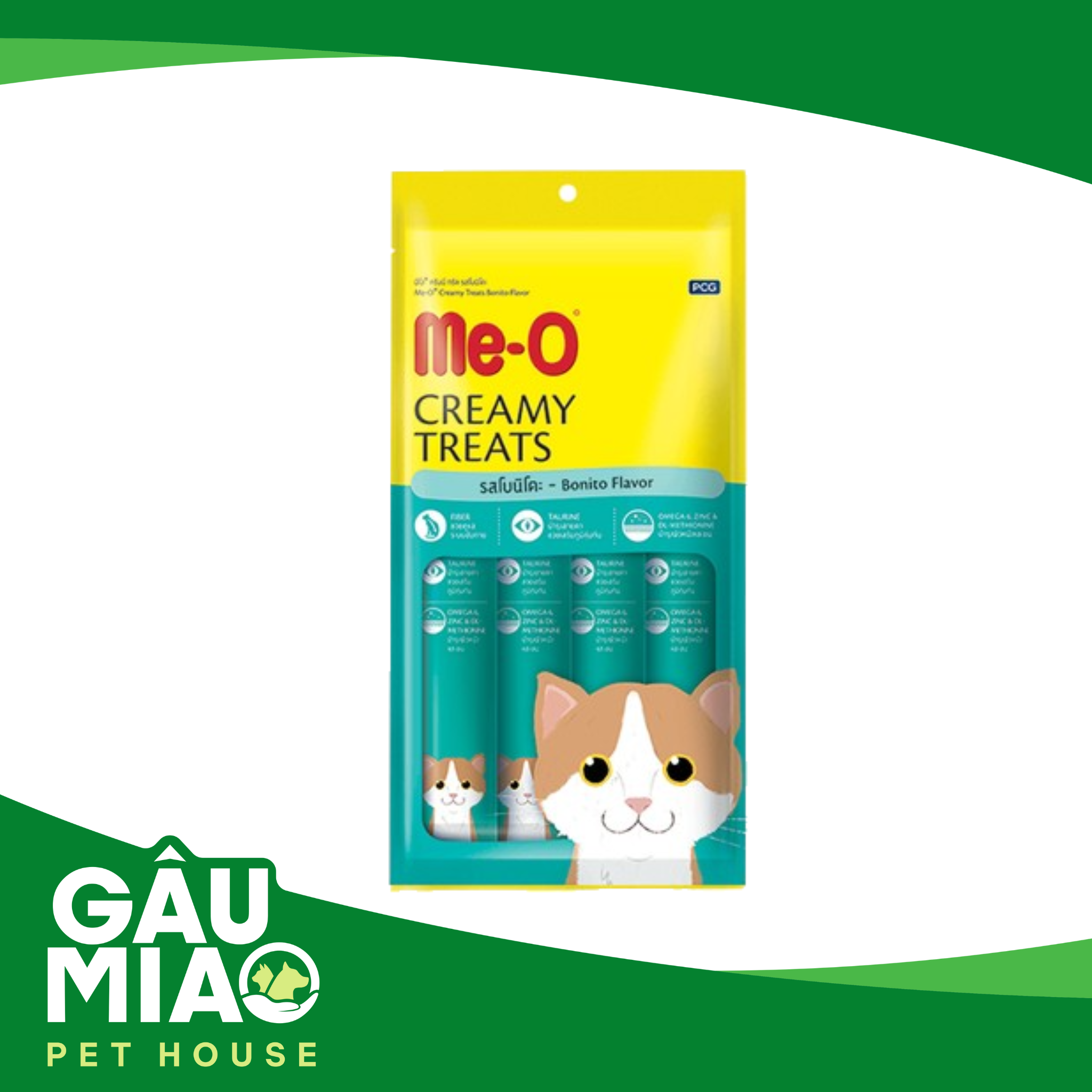 Me-o Creamy Treats - Sốt thưởng cho mèo