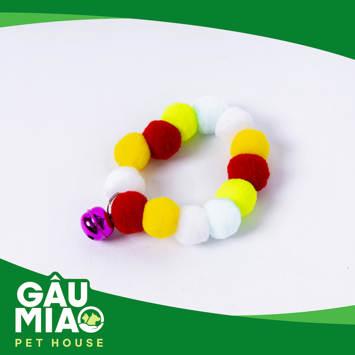 Vòng cổ bông lục lạc