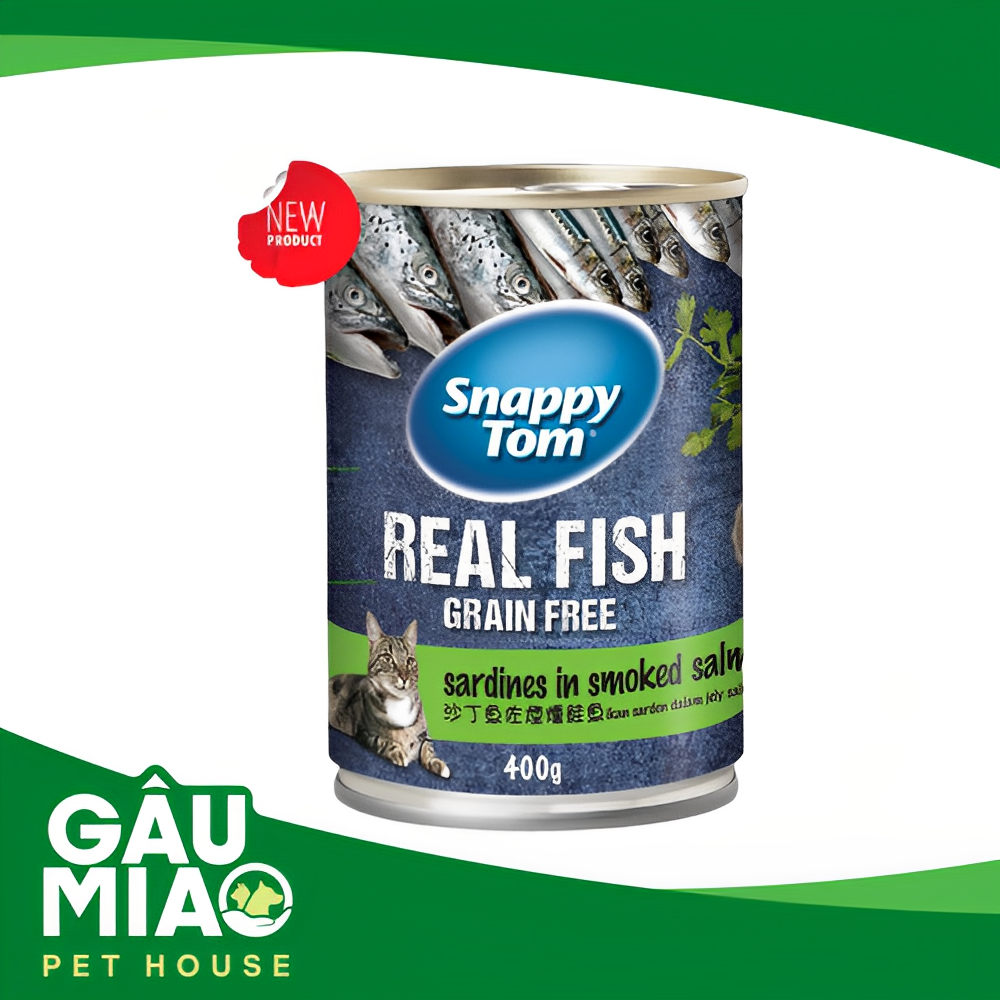 Snappy Tom-Pate cho mèo từ 4 tháng tuổi-Lon 400g