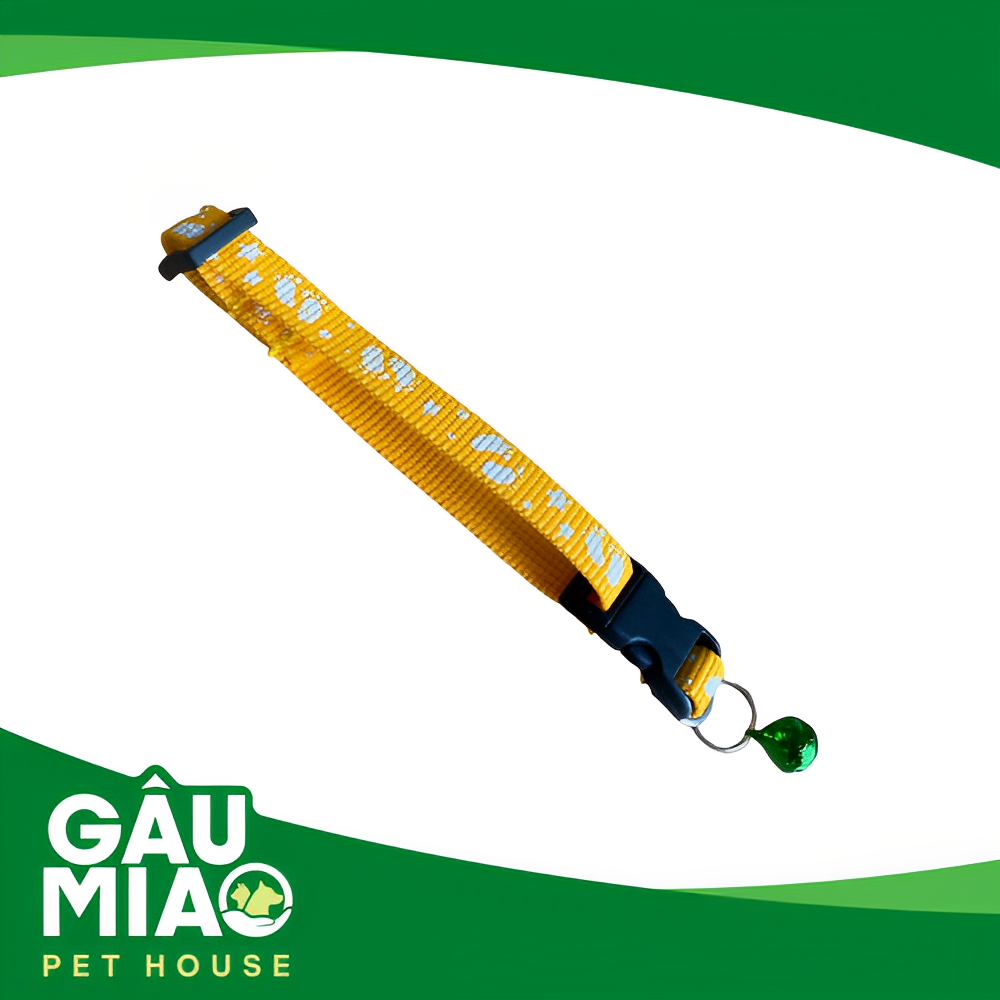 Vòng cổ dù in Bàn chân-Ngôi sao TD 1.0cm