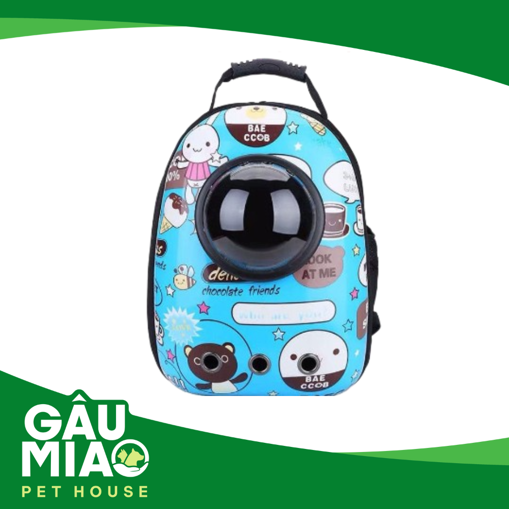 Balo phi hành gia hoạt tiết JB-1 1801VB01 30*42*25cm