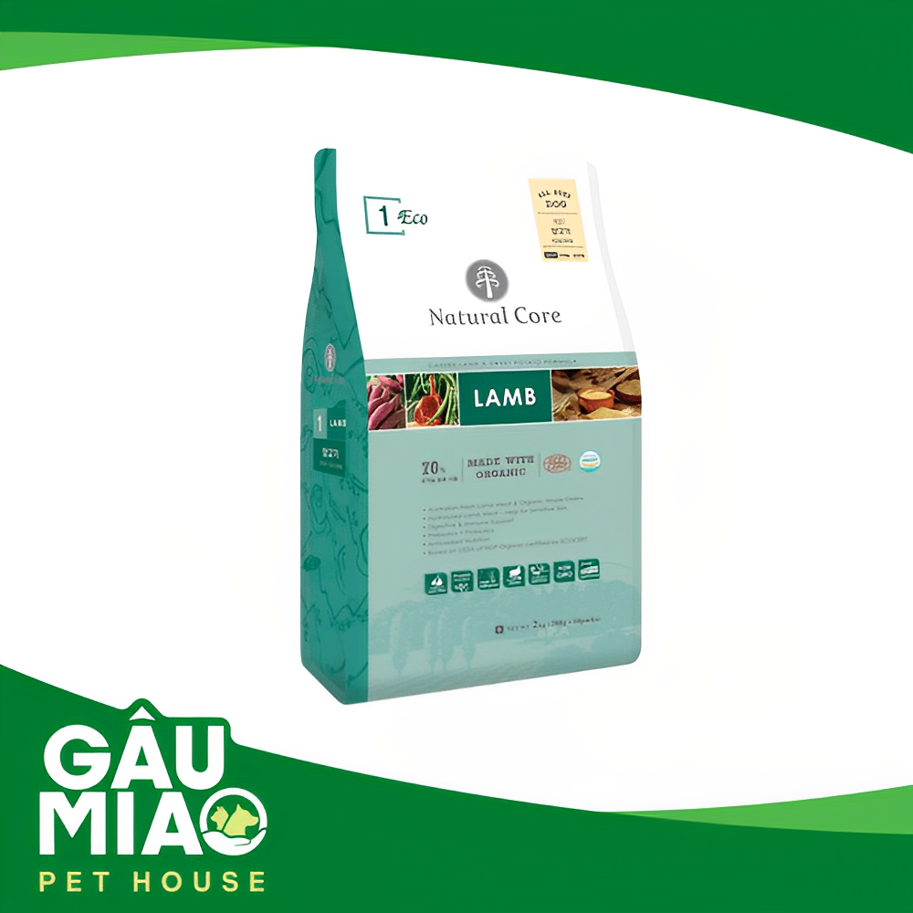 Natural Core Organic Dog Food Lamb