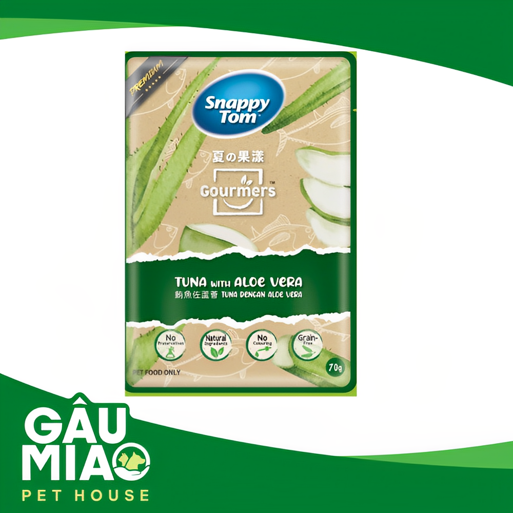 Snappy Tom Gourmers-Pate cho mèo từ 4 tháng tuổi-Gói 70g