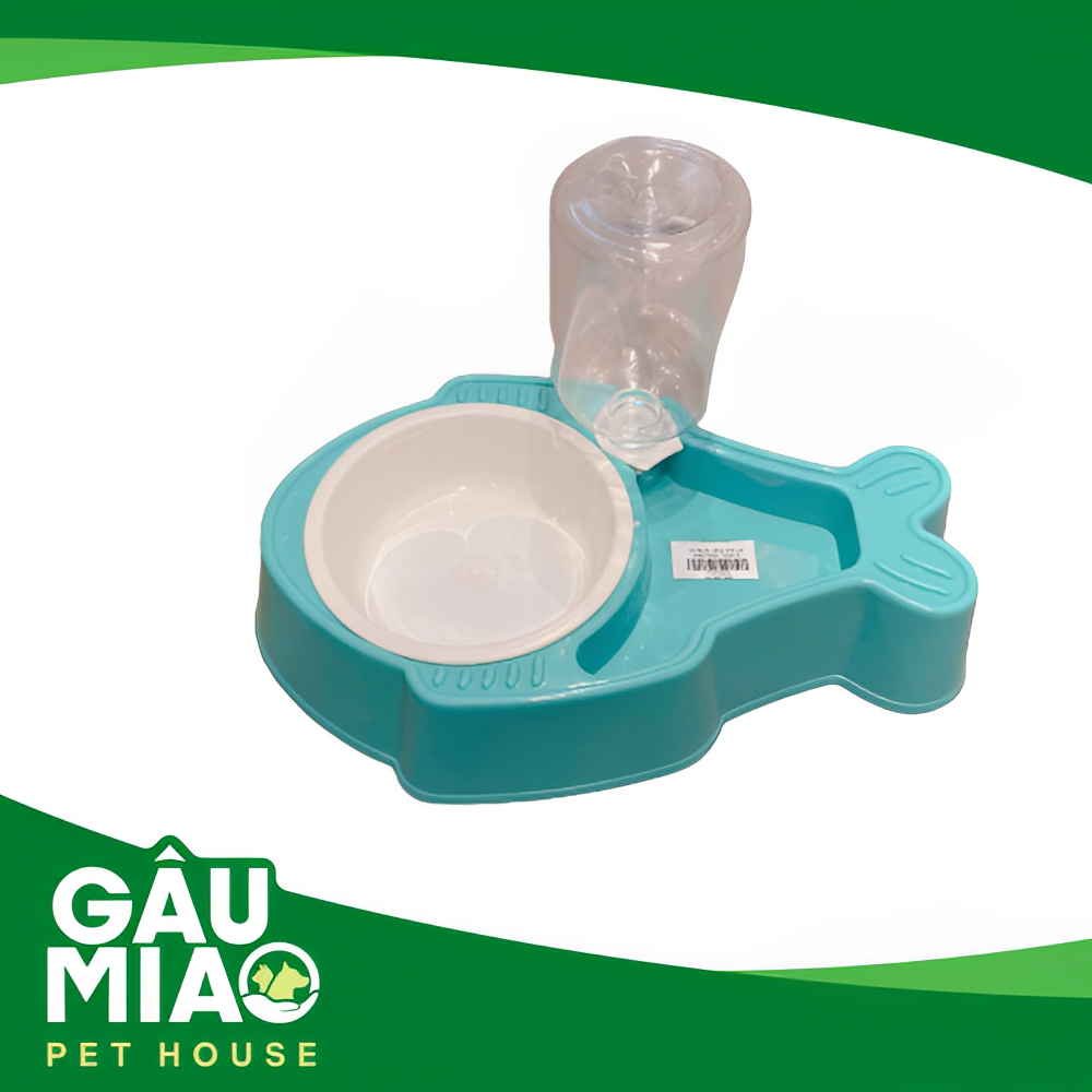 Tô đôi ăn uống hình Cá chén nhựa