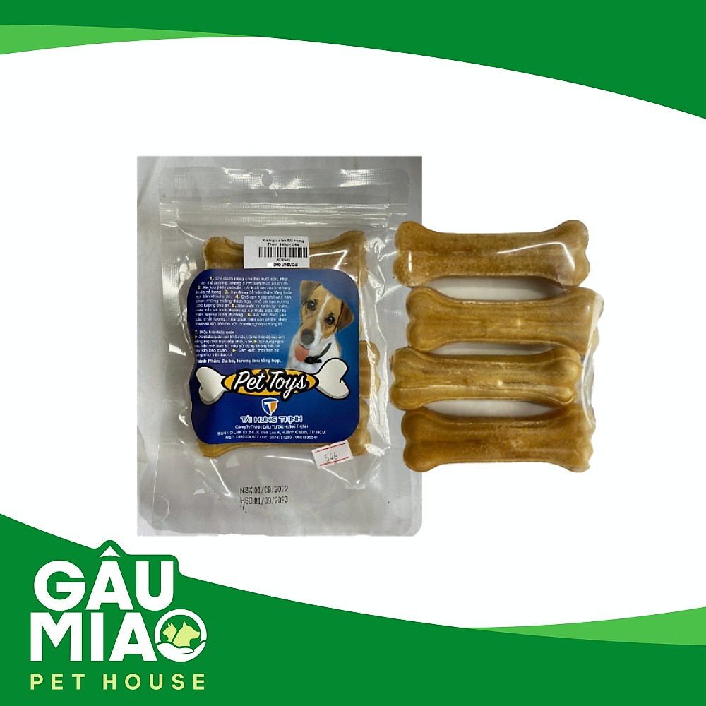 Xương da bò Tài Hưng Thịnh 100g