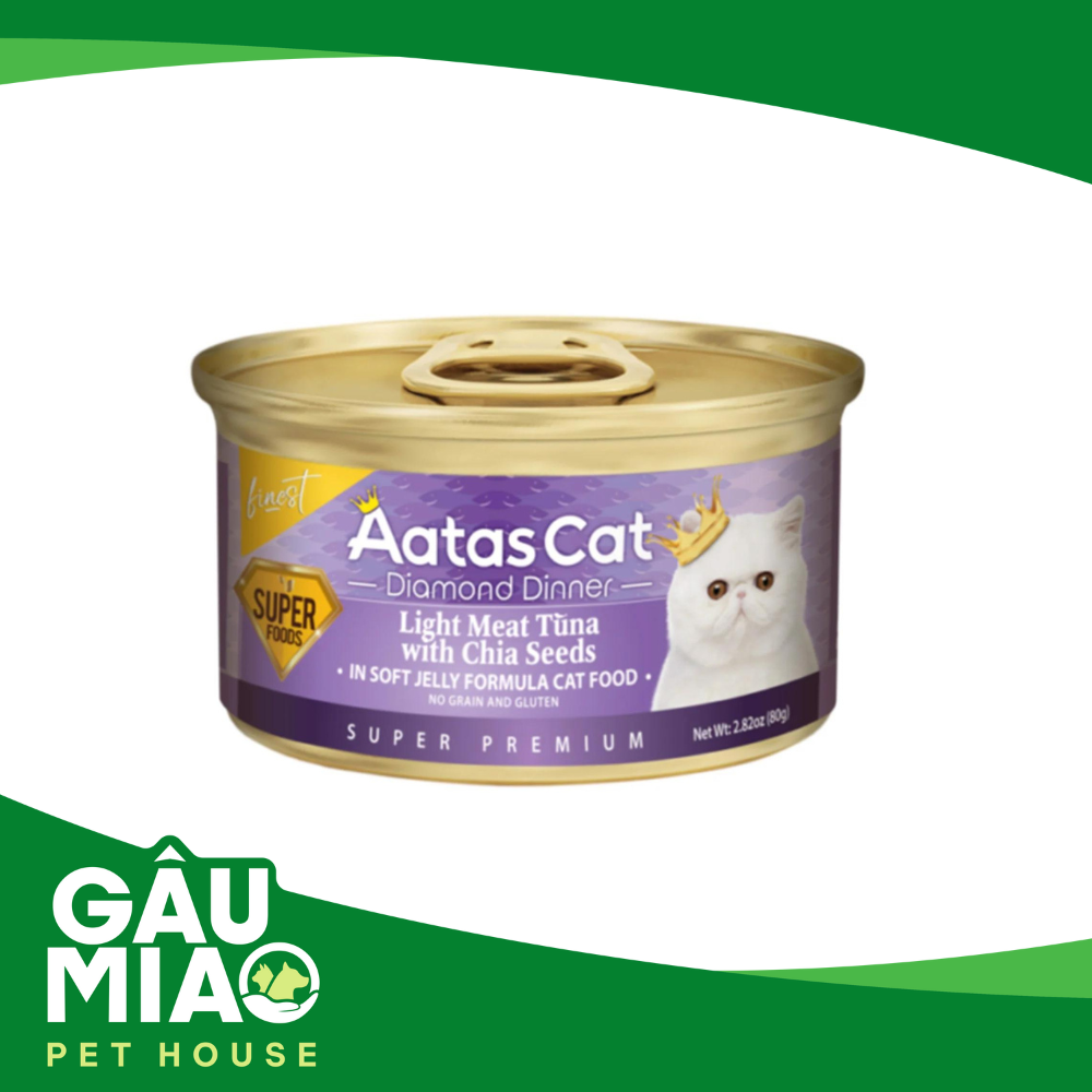 Aatas Cat Super Foods-Pate dinh dưỡng thượng hạng 80g