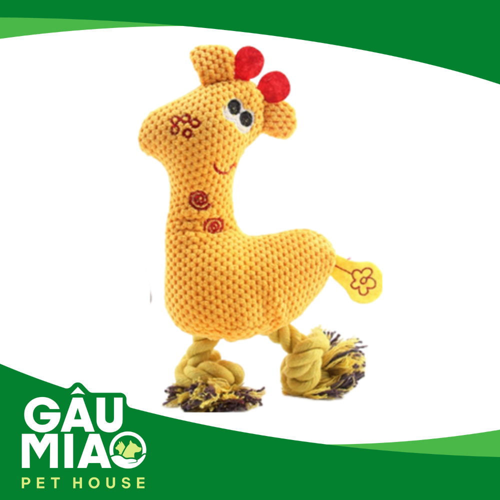 Đồ chơi Hươu cao cổ nhồi bông có kèn kêu