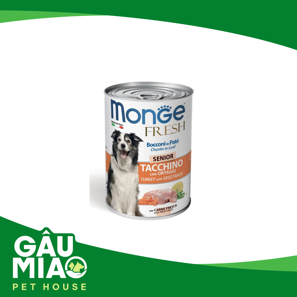 Monge Fresh Pate cho chó trưởng thành 400g
