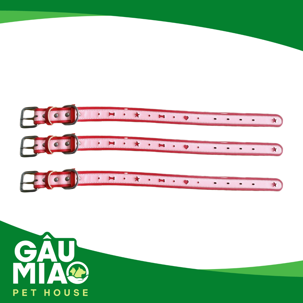 DoggyMan Vòng cổ da 30mm - Chó 20-35kg