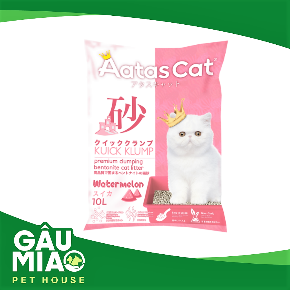 Cát vệ sinh cho mèo Aatas Cat 10L