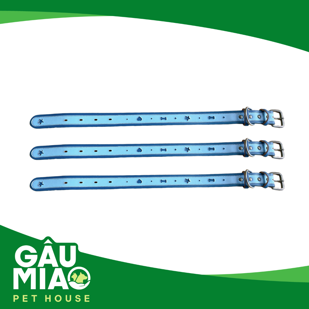 DoggyMan Vòng cổ da 30mm - Chó 20-35kg