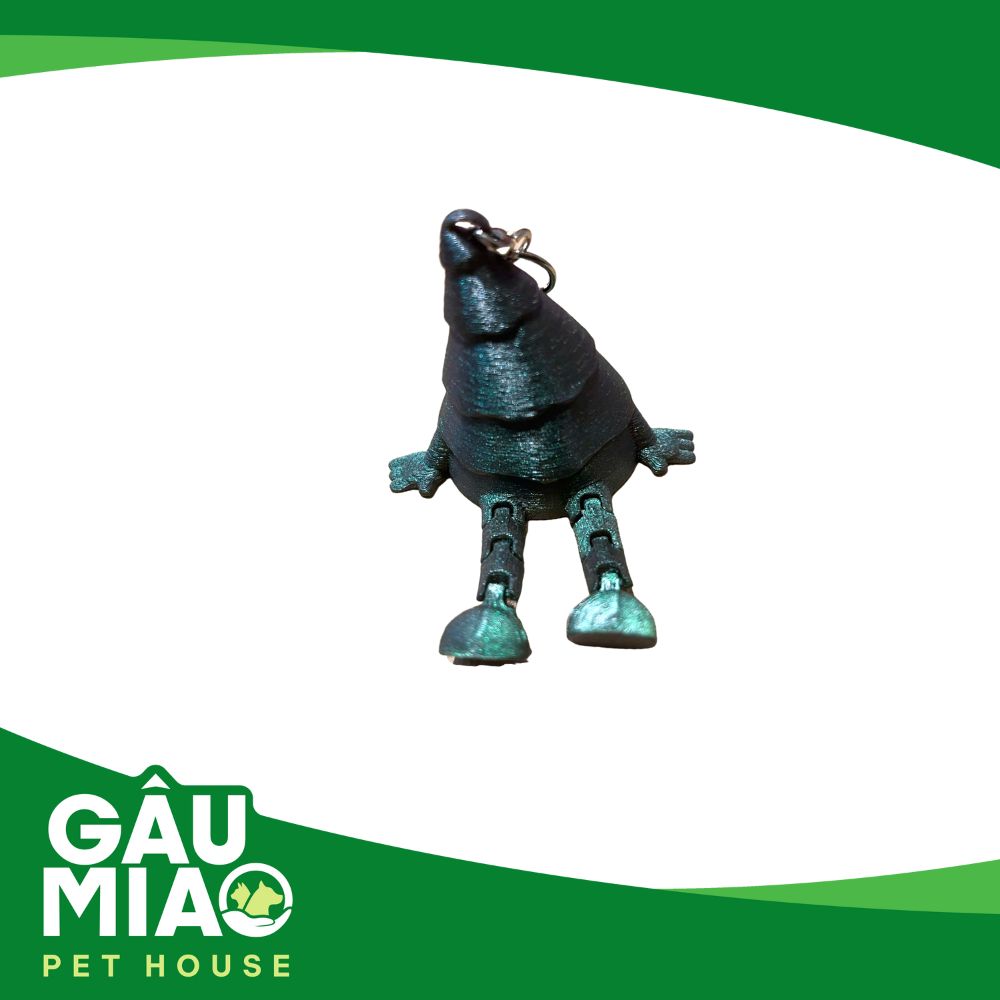 Móc khoá cây thông ngồi