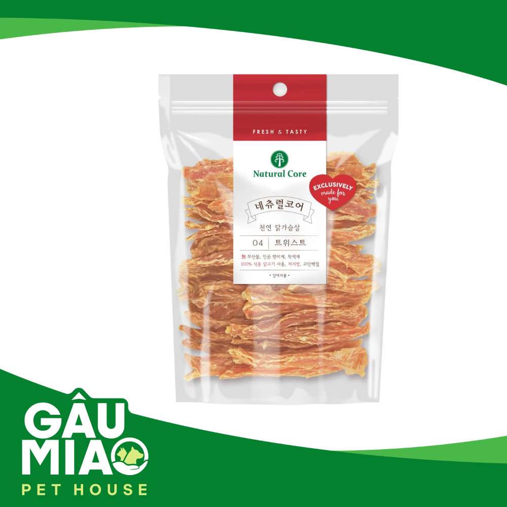 Natural Core - Thịt ức sấy cứng cho chó