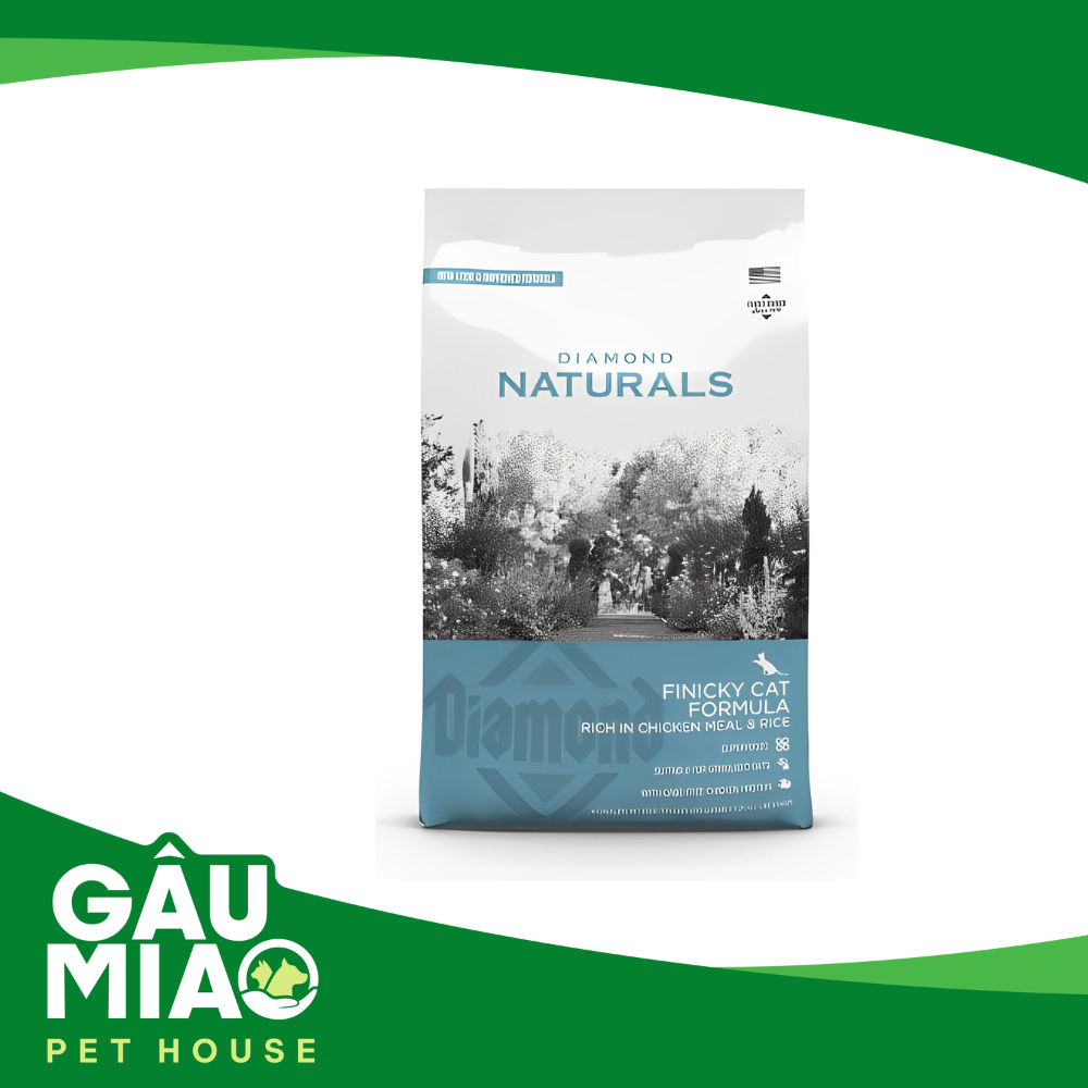 Diamond Natural Finiky Cat – Chicken & Rice - Thức ăn cho mèo mọi lứa tuổi