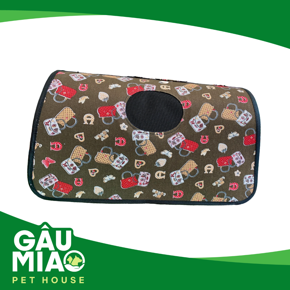 Túi xách vòm in hình