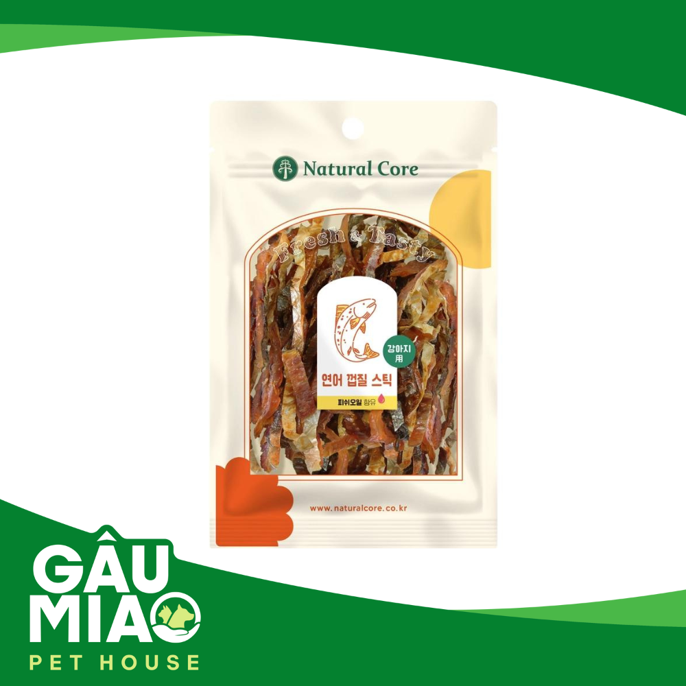 Natural Core Cá hồi sấy cho chó 45g