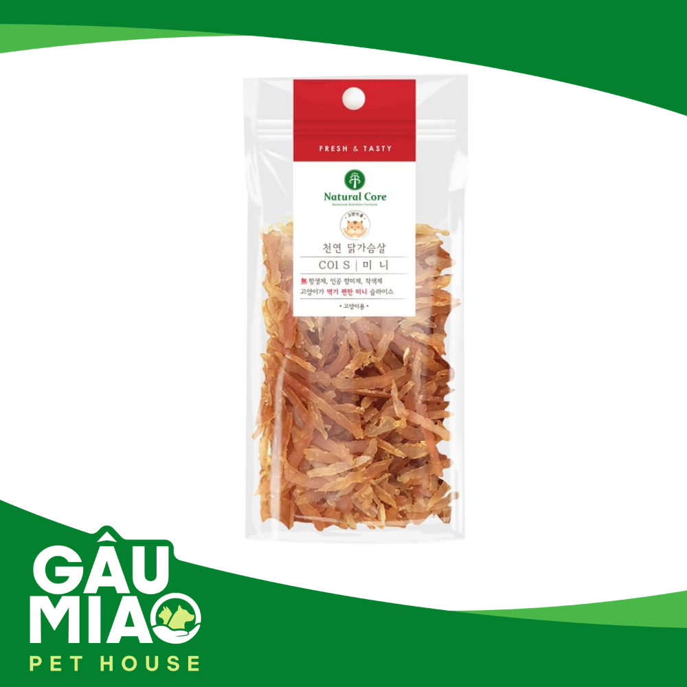 Natural Core Ức gà sấy cho mèo