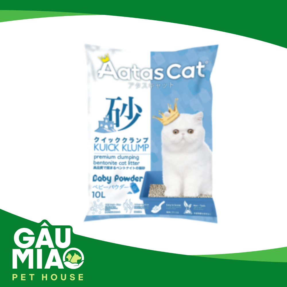 Cát vệ sinh cho mèo Aatas Cat 10L