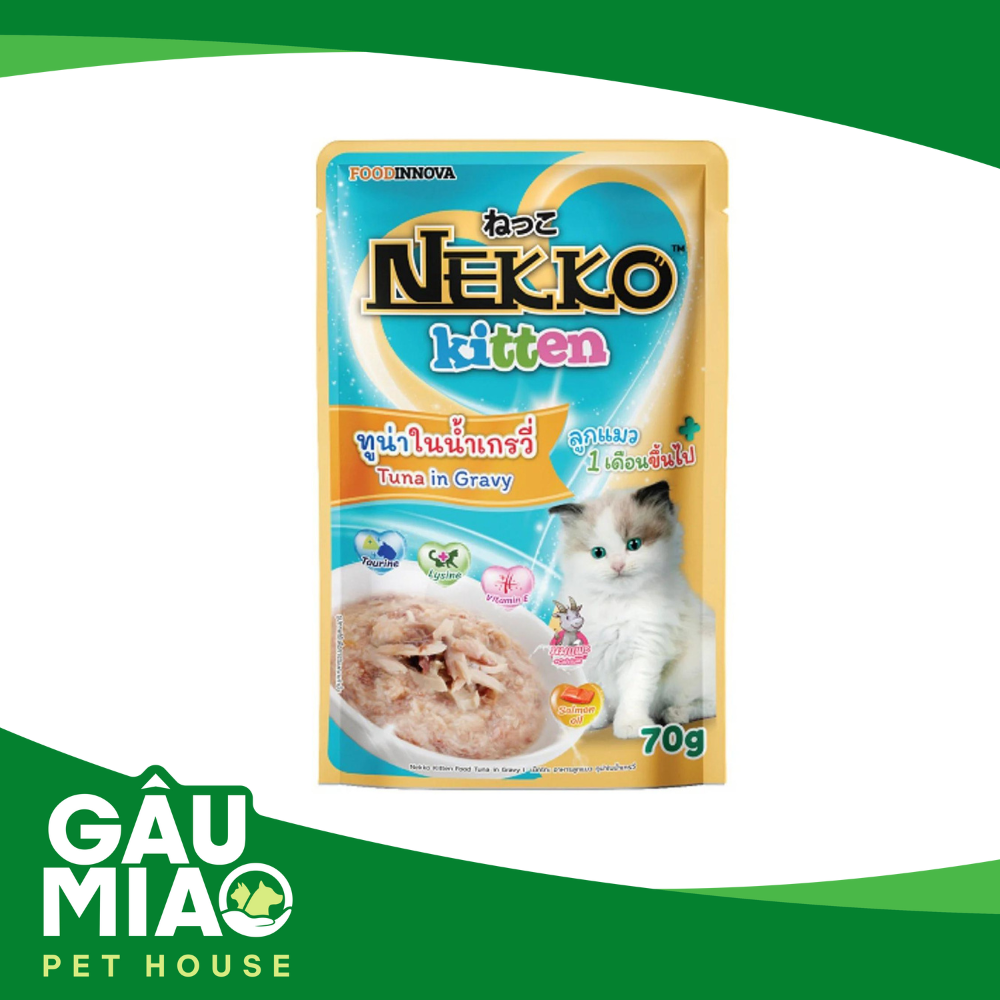 Nekko Pate cho mèo con gói 70g
