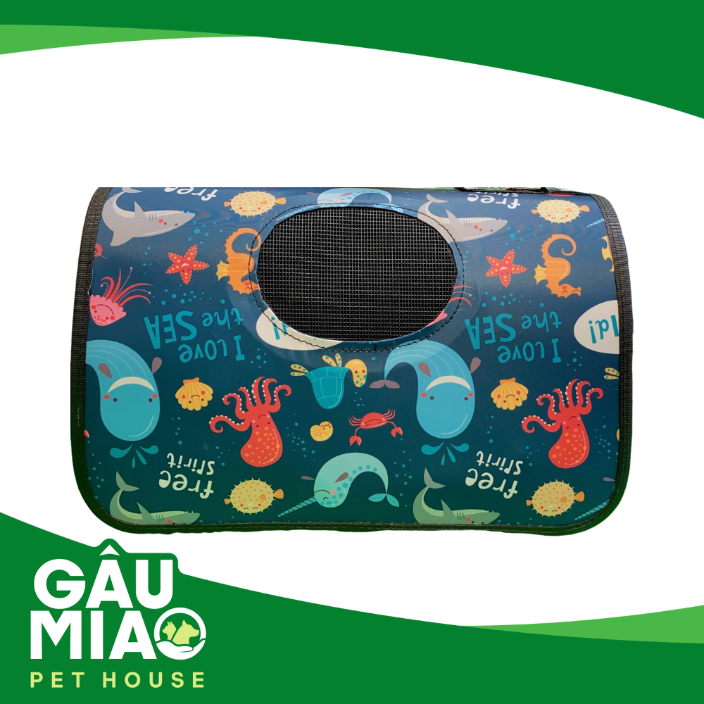 Túi xách vòm in hình