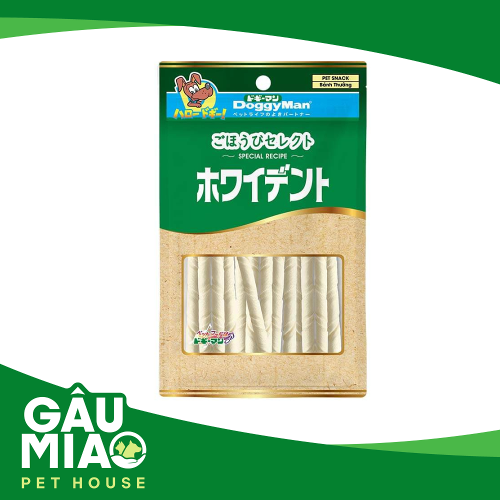 DoggyMan - Xương da bò tự nhiên 10 cây