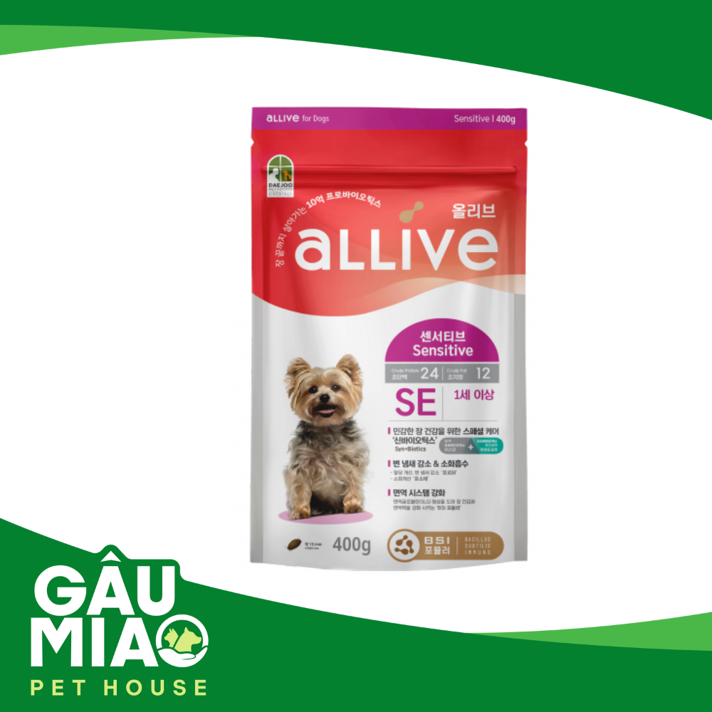 Dograng- Allive Sensitive Thức ăn cho chó có đường ruột nhạy cảm