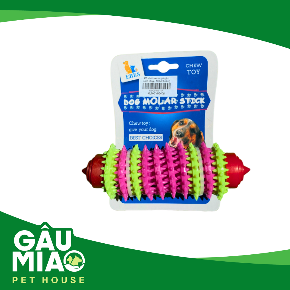 Đồ chơi cao su gai gặm sạch răng
