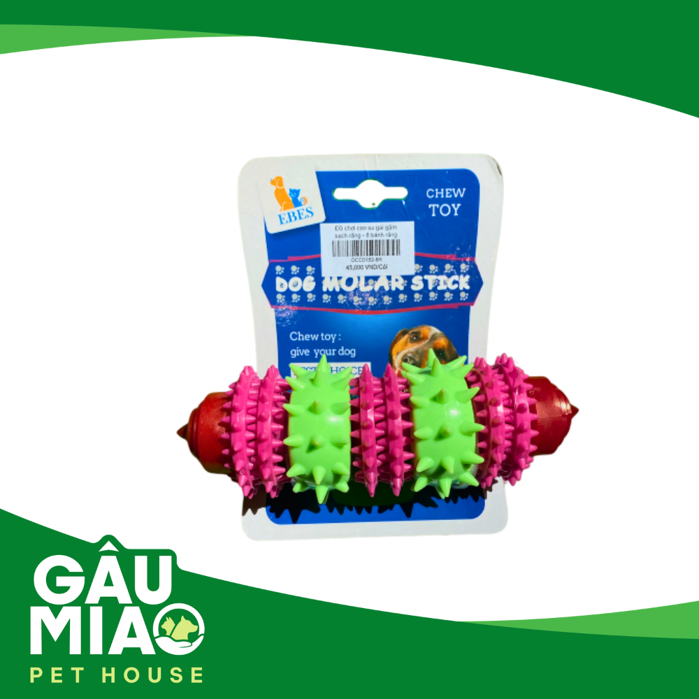 Đồ chơi cao su gai gặm sạch răng