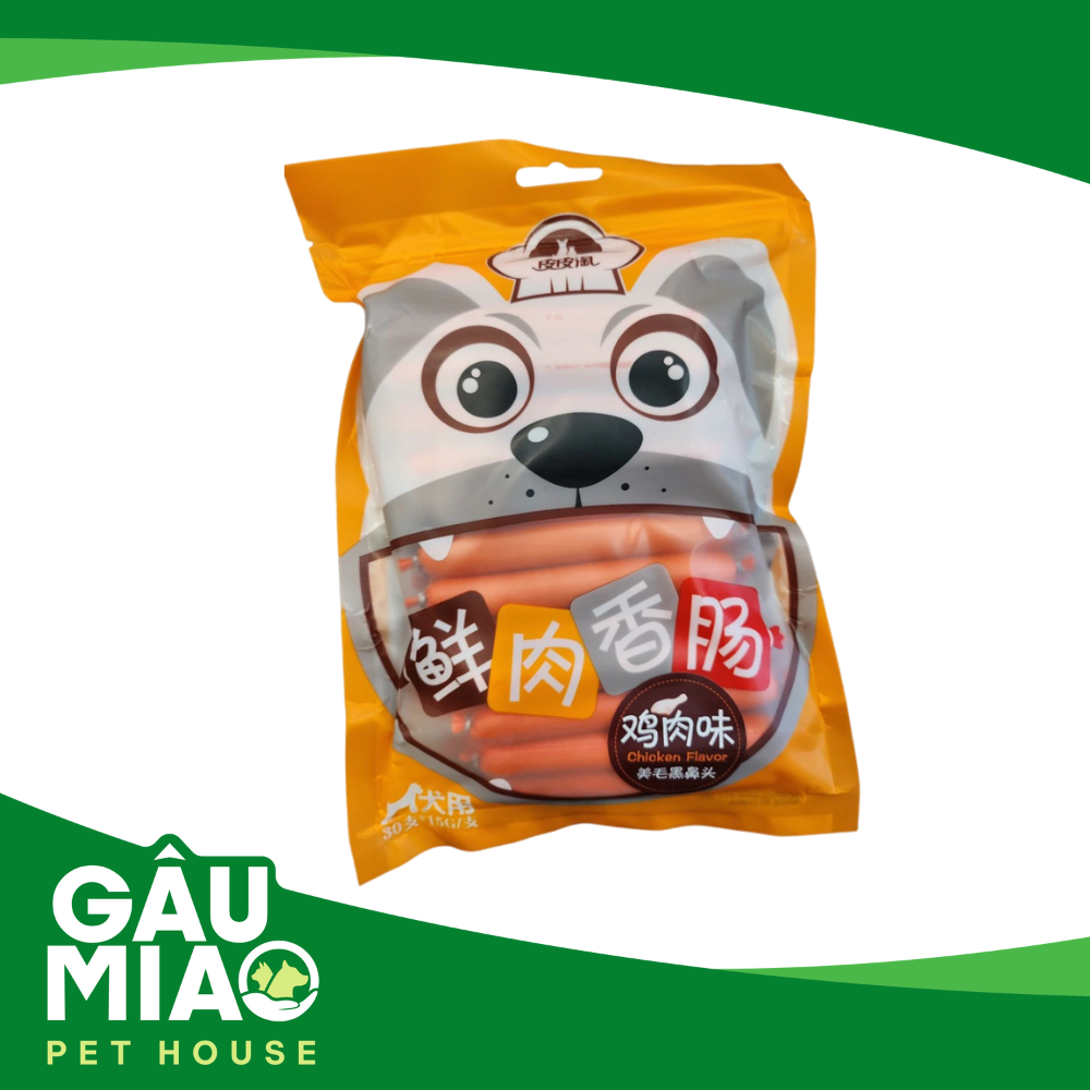 Xúc xích Taotaopet gói 30 cây