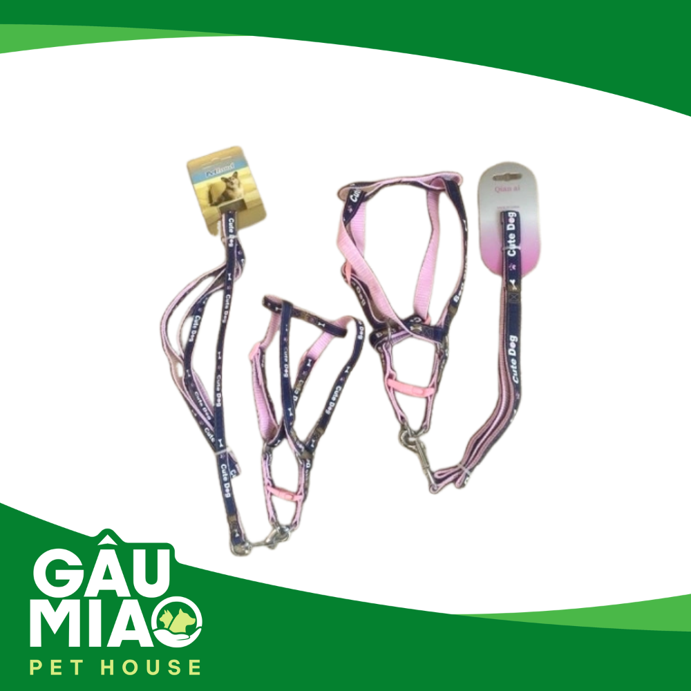 Bộ dắt+yếm tam giác jean 1.0cm