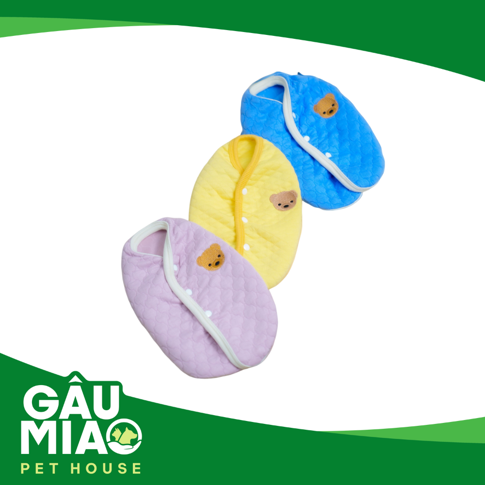 Áo Gile thêu hình thú