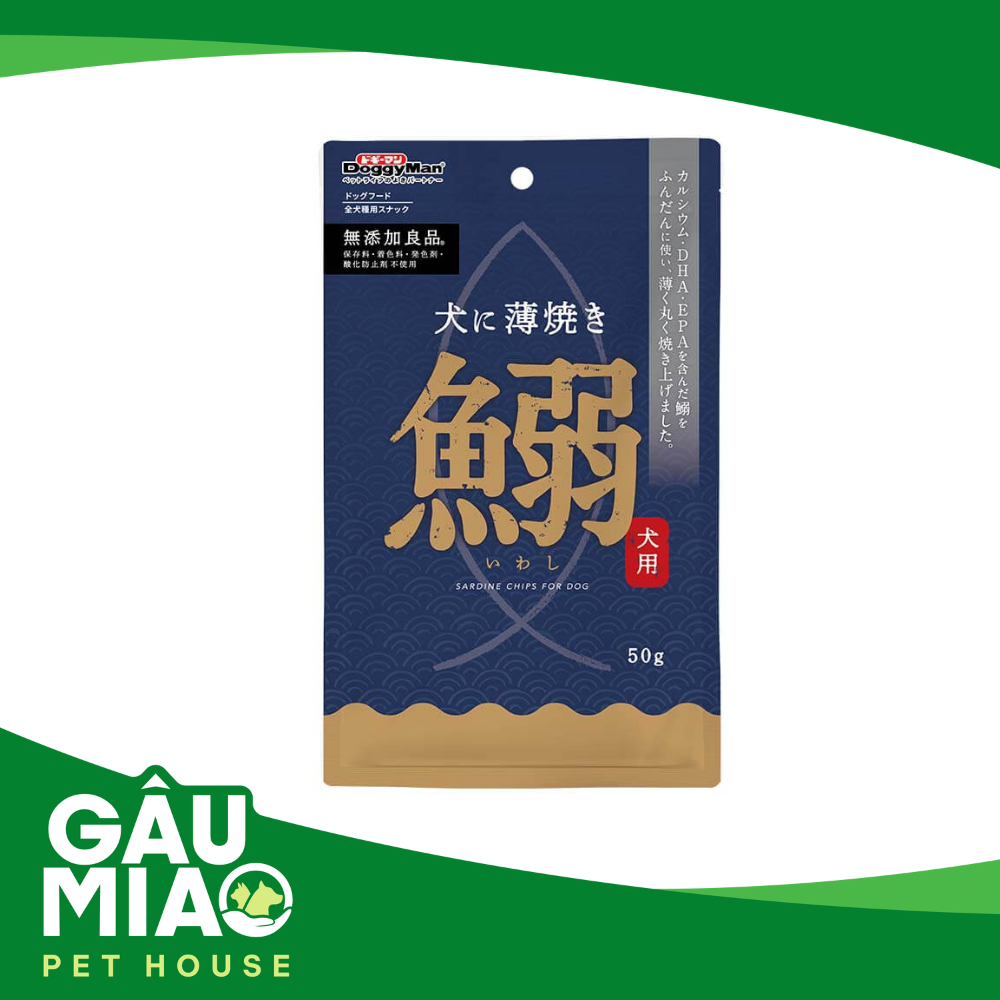 DoggyyMan-Chip cá ZÒN cho chó 50g