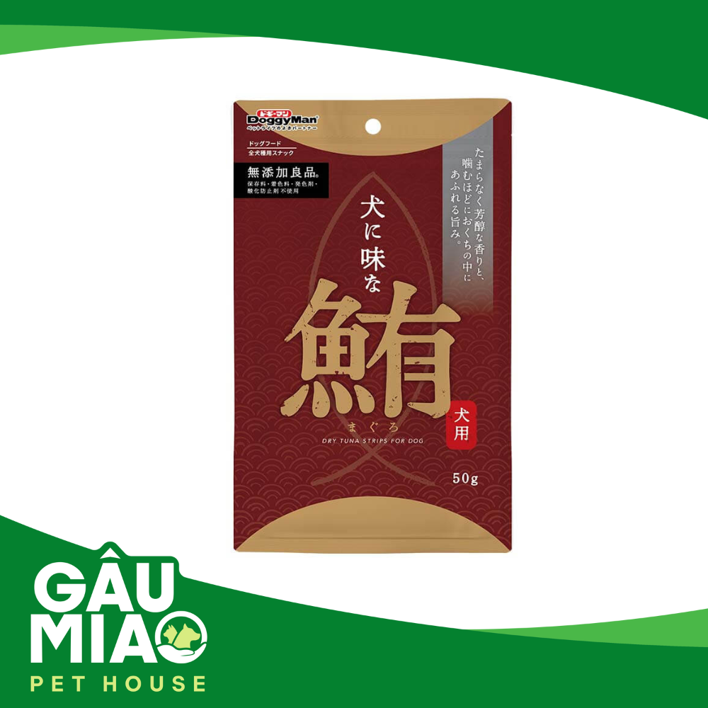 DoggyyMan-Thanh cá ngừ cho chó 50g