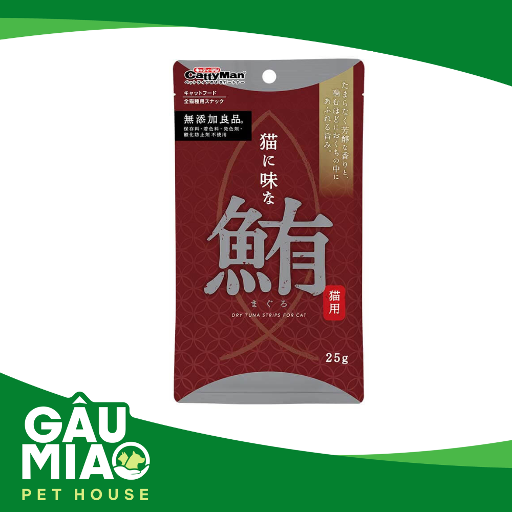 CattyMan-Thanh cá ngừ cho mèo 25g