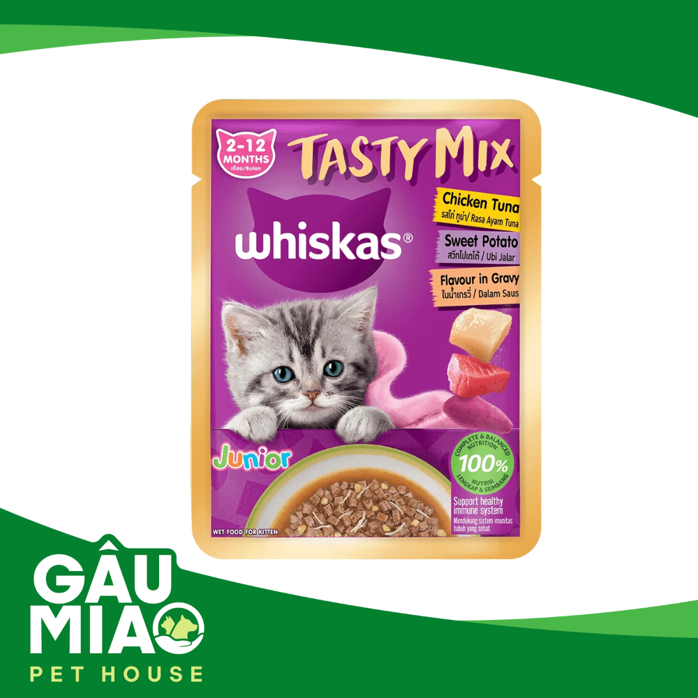 Whiskas tasty mix junior 2-12 Months 70g