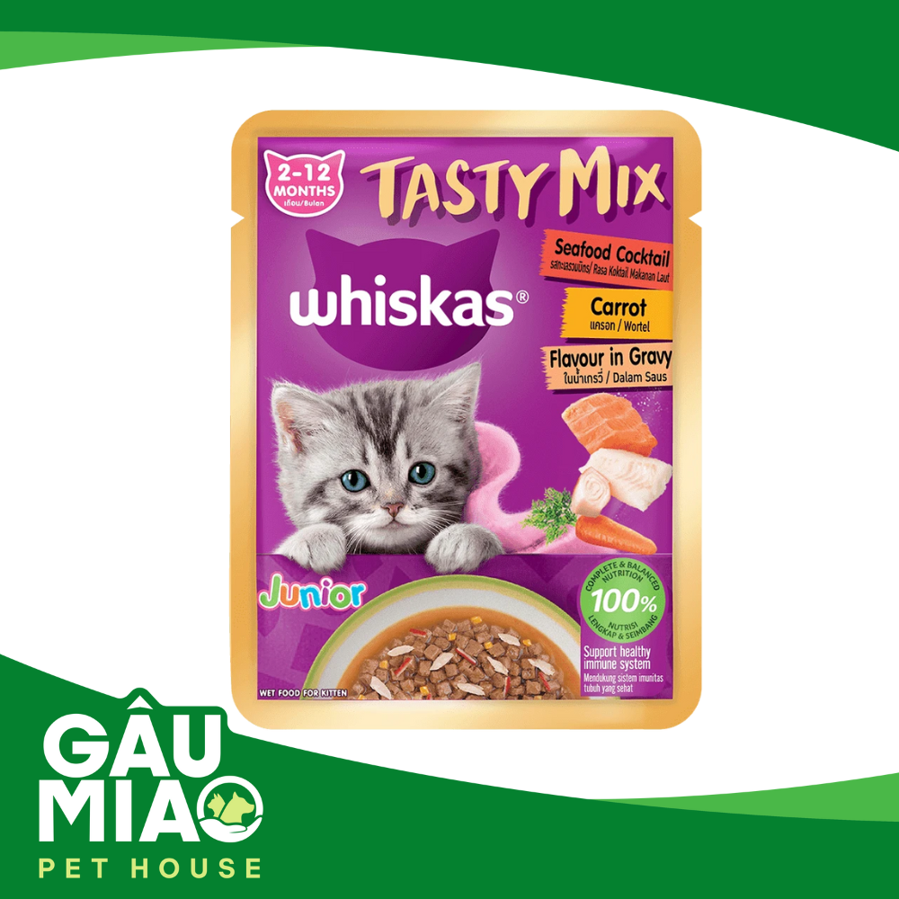 Whiskas tasty mix junior 2-12 Months 70g