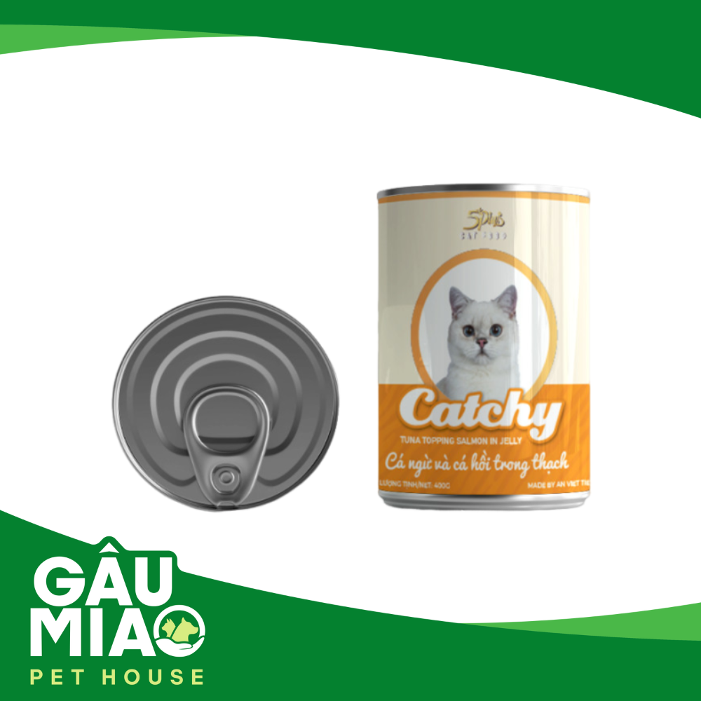 5Plus Catchy pate cho mèo trưởng thành 400g