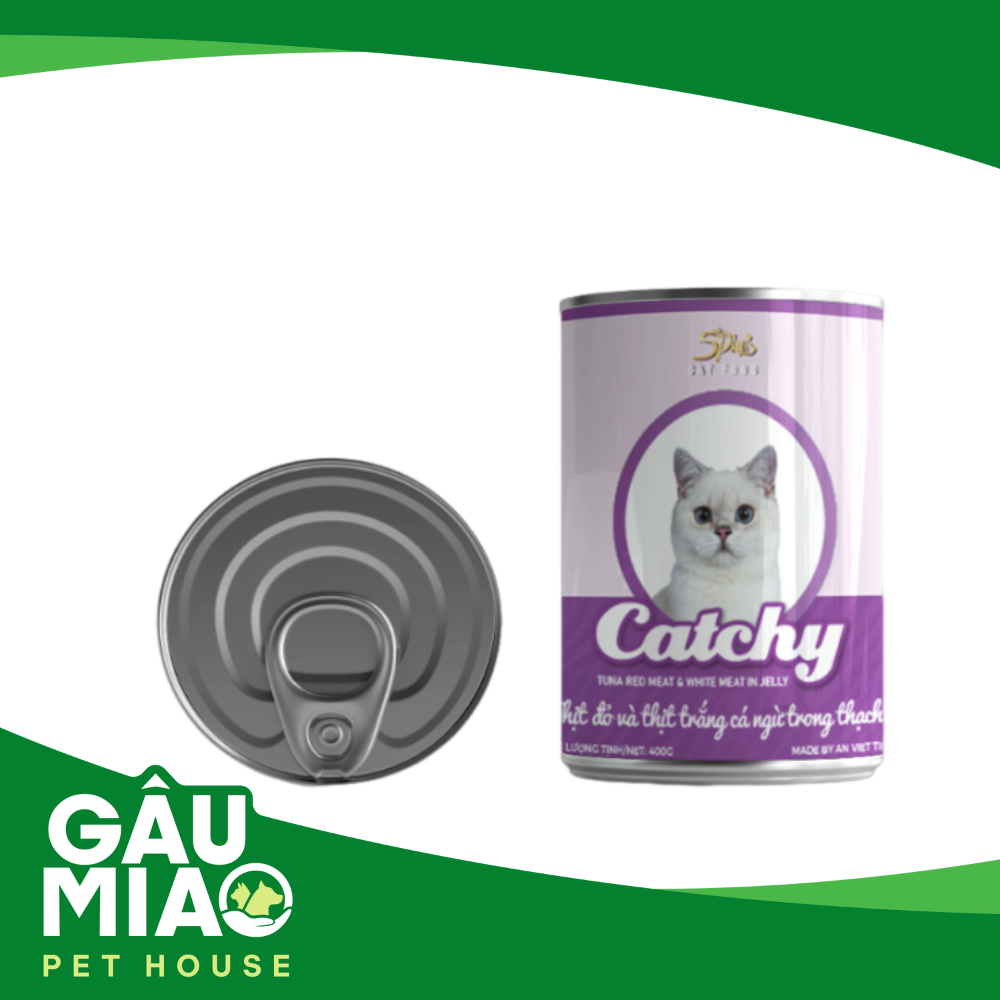 5Plus Catchy pate cho mèo trưởng thành 400g