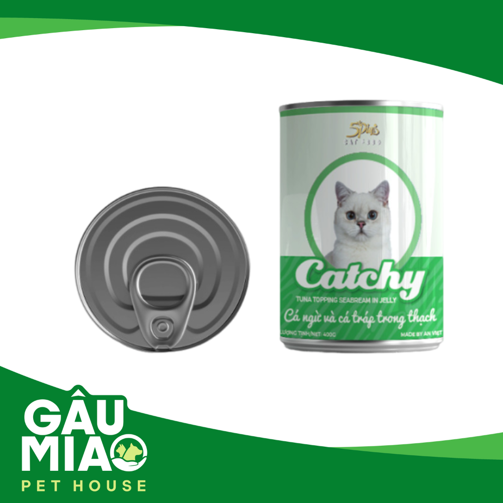 5Plus Catchy pate cho mèo trưởng thành 400g