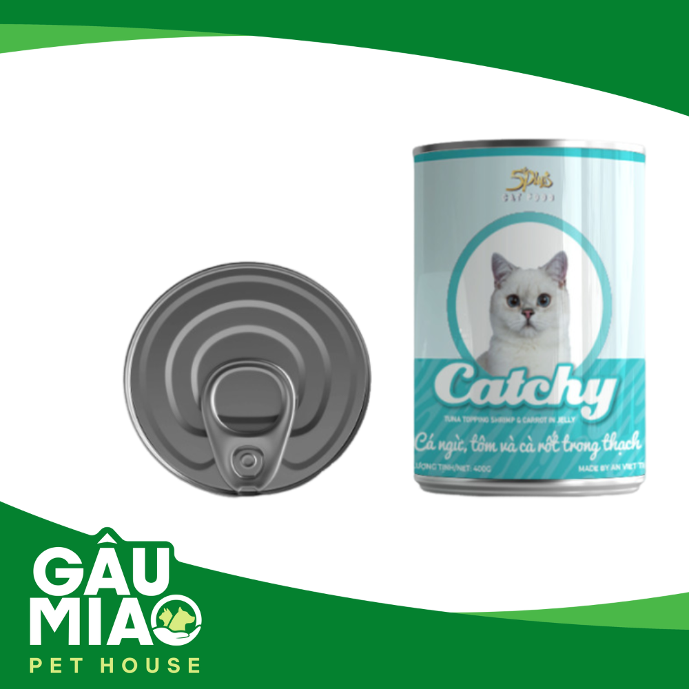 5Plus Catchy pate cho mèo trưởng thành 400g