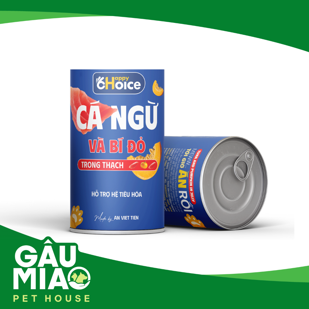 Thức ăn ướt cho mèo - Happy Choice 400g
