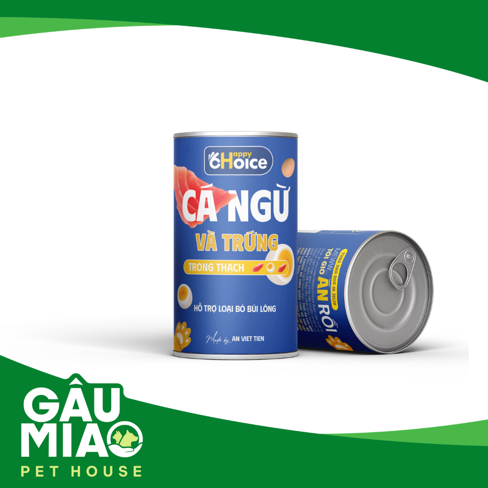 Thức ăn ướt cho mèo - Happy Choice 400g