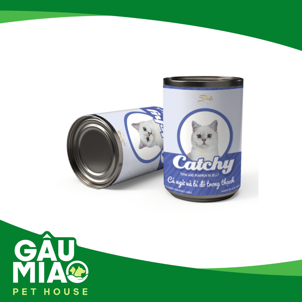5Plus Catchy pate cho mèo trưởng thành 400g