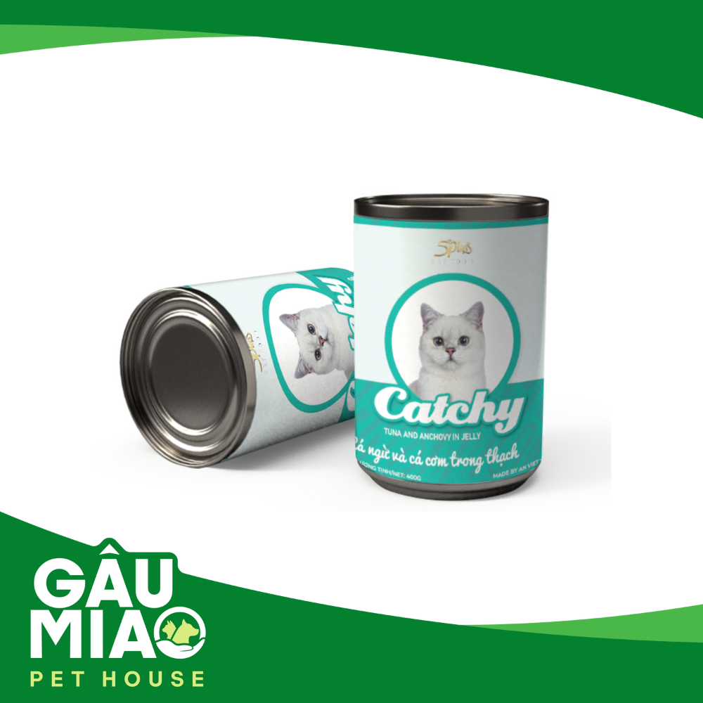 5Plus Catchy pate cho mèo trưởng thành 400g