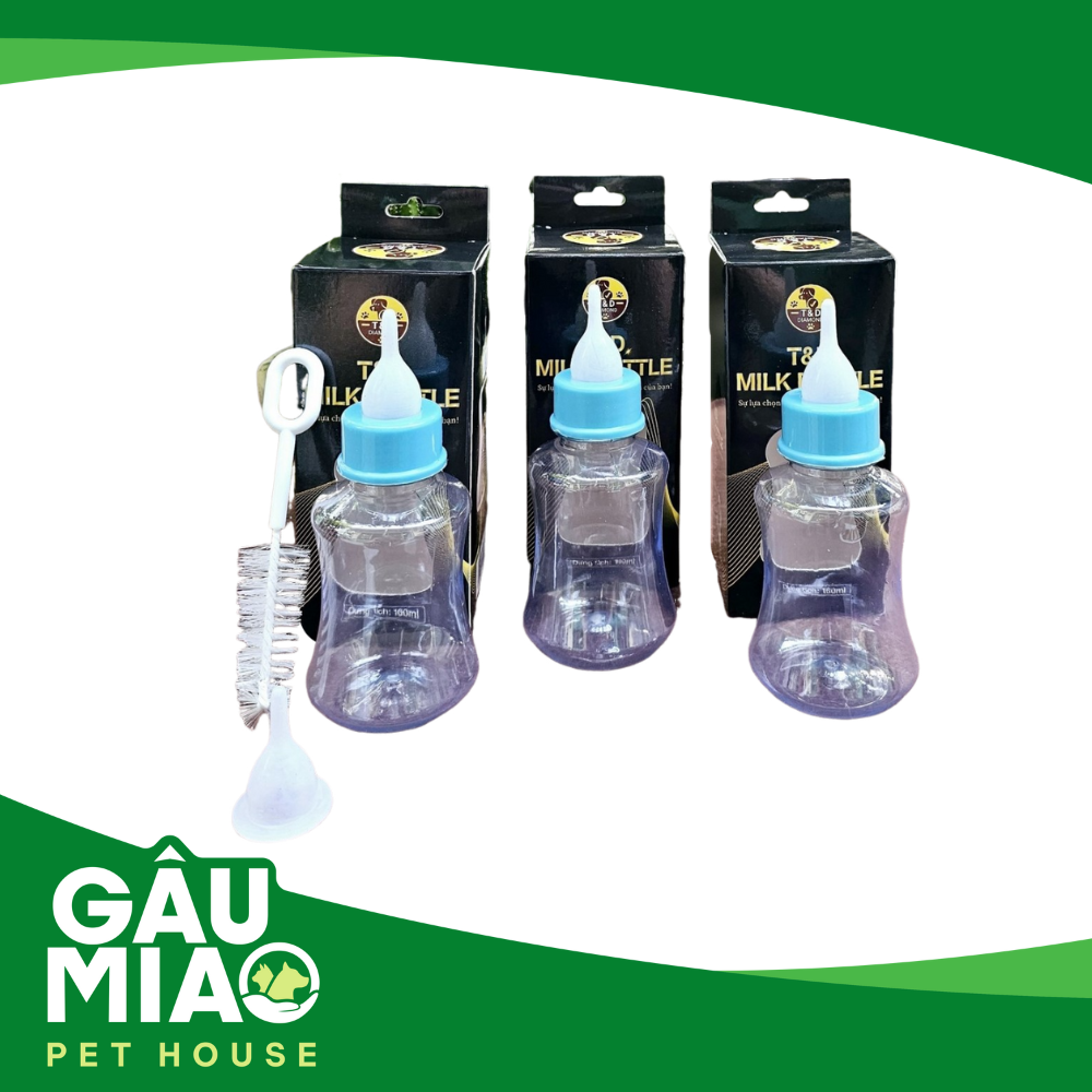 Bình sữa cho chó mèo con TD