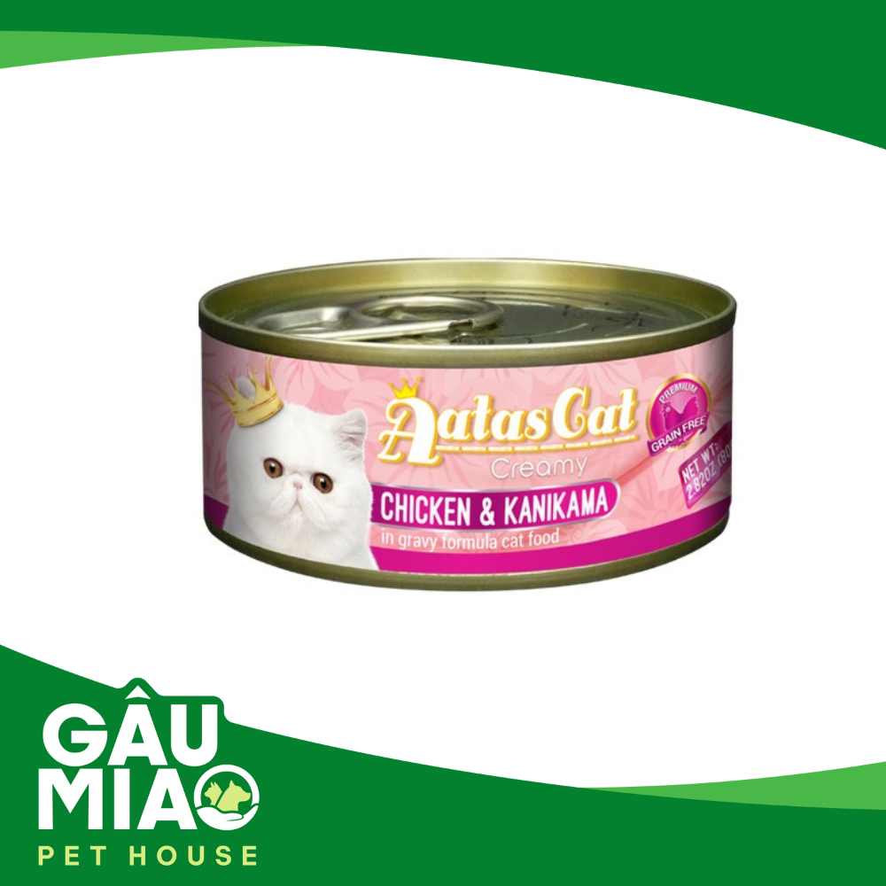 Aatas Cat Creamy - Pate cho mèo 80g