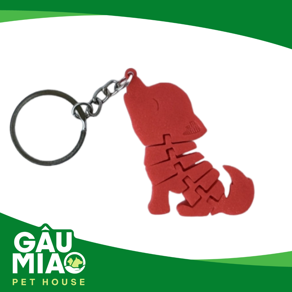 Móc khoá nhựa in 3D GM