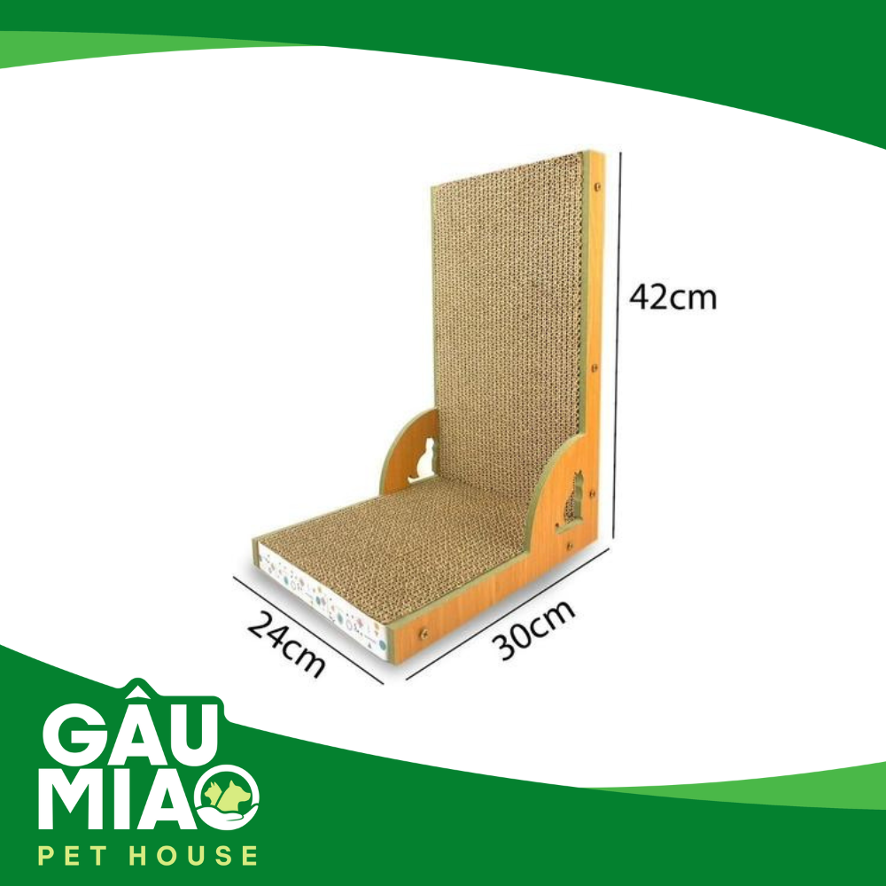 Bàn cào chữ L (gỗ) 42*30*21cm