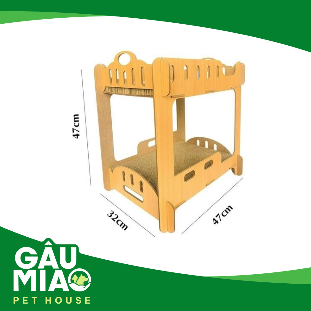 Giường gỗ 2 tầng