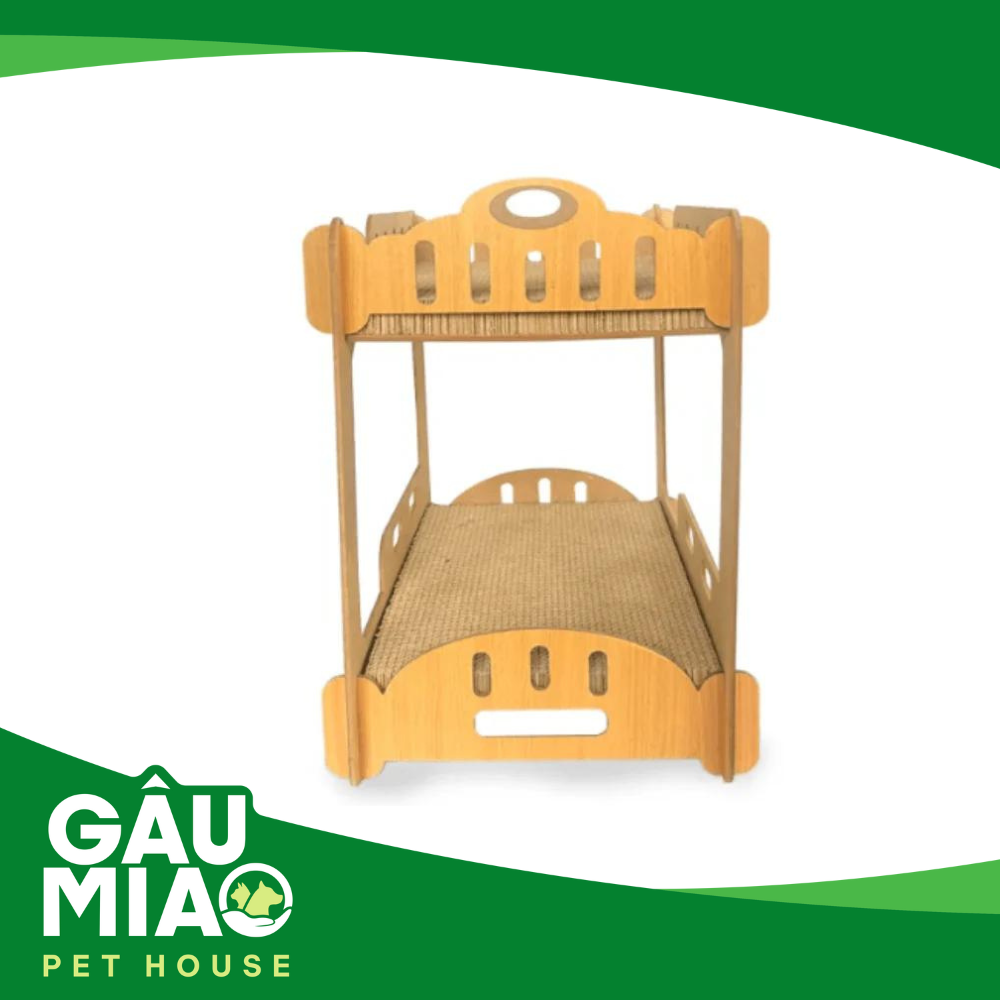 Giường gỗ 2 tầng